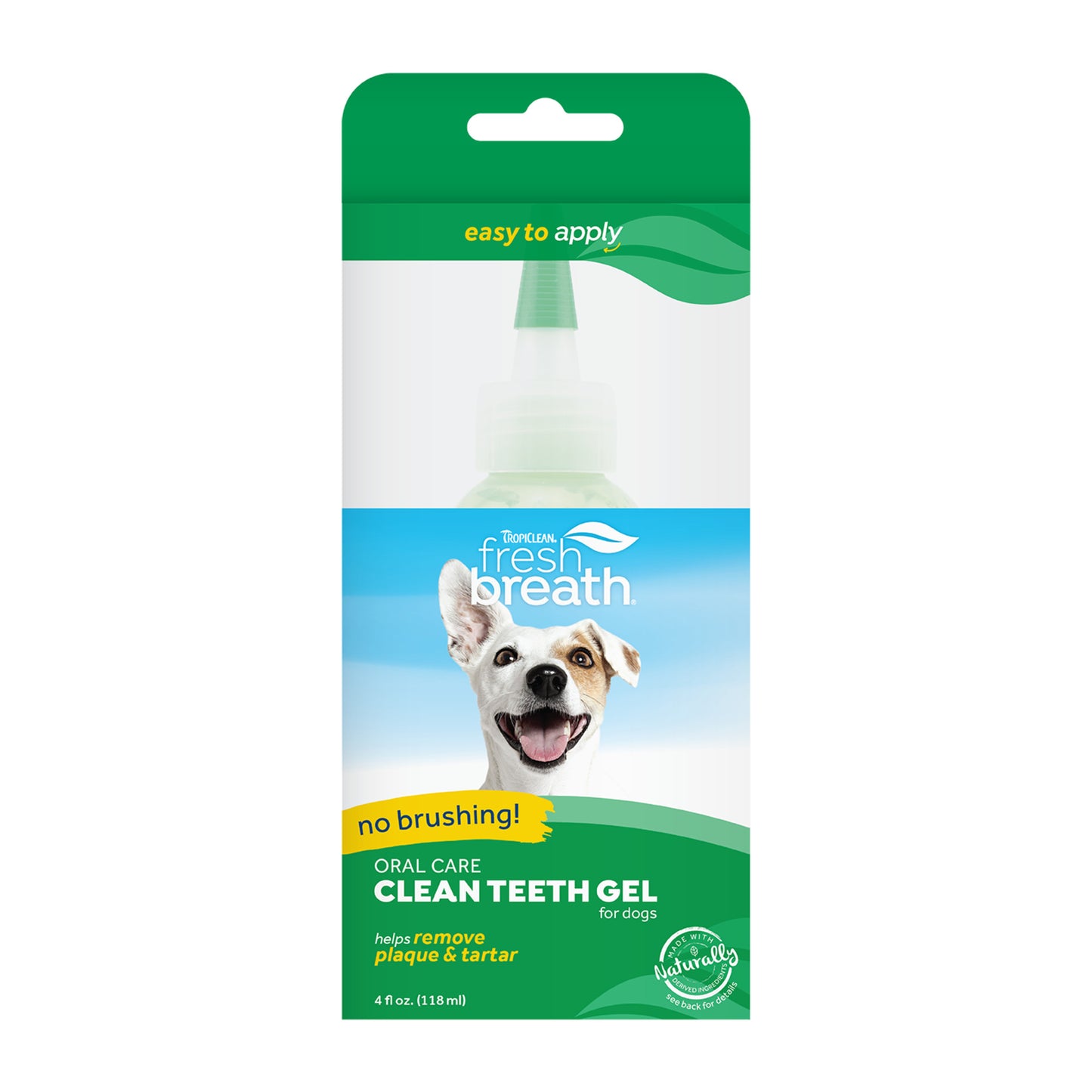 TropiClean Fresh Breath Oral Care Clean Teeth Gel