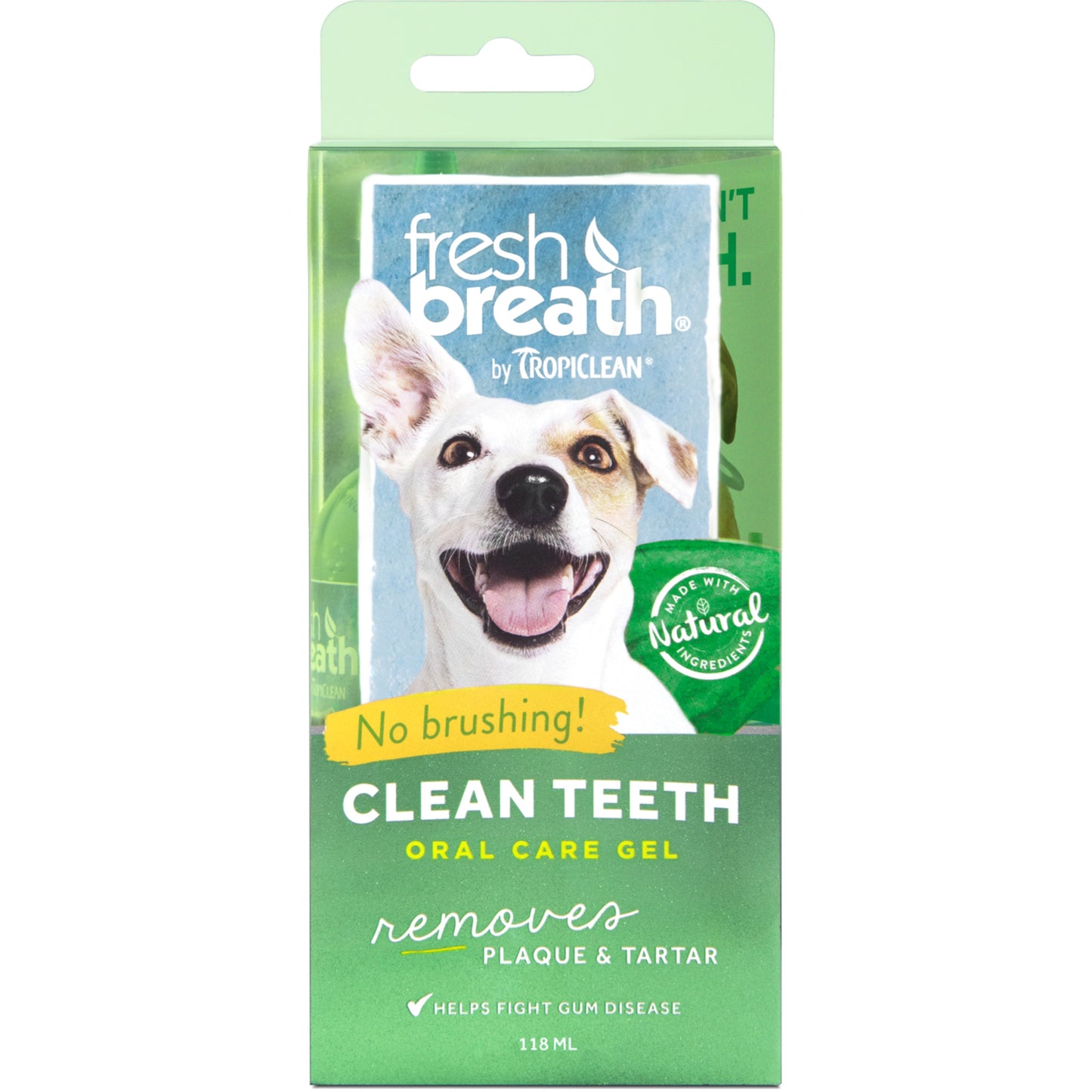 TropiClean Fresh Breath Oral Care Clean Teeth Gel