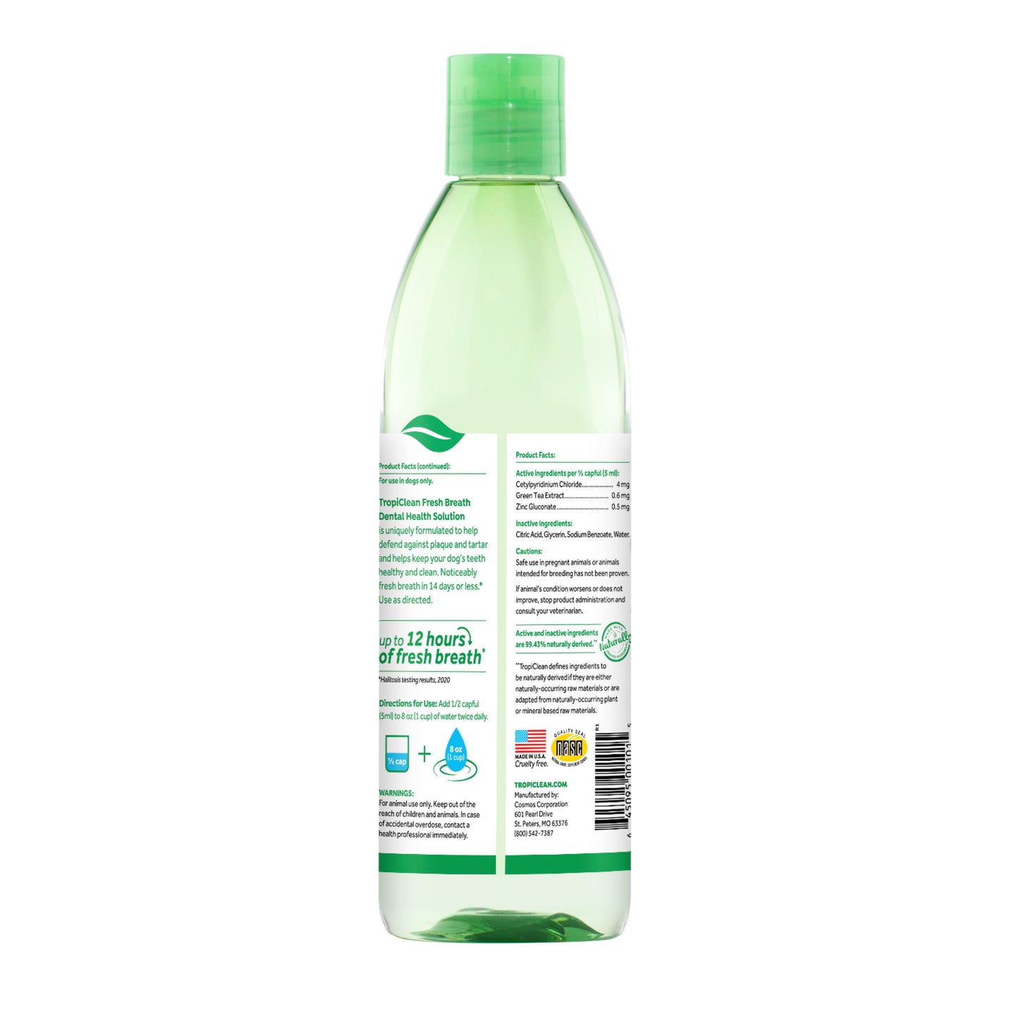 TropiClean Fresh Breath Dental Health Solution Original