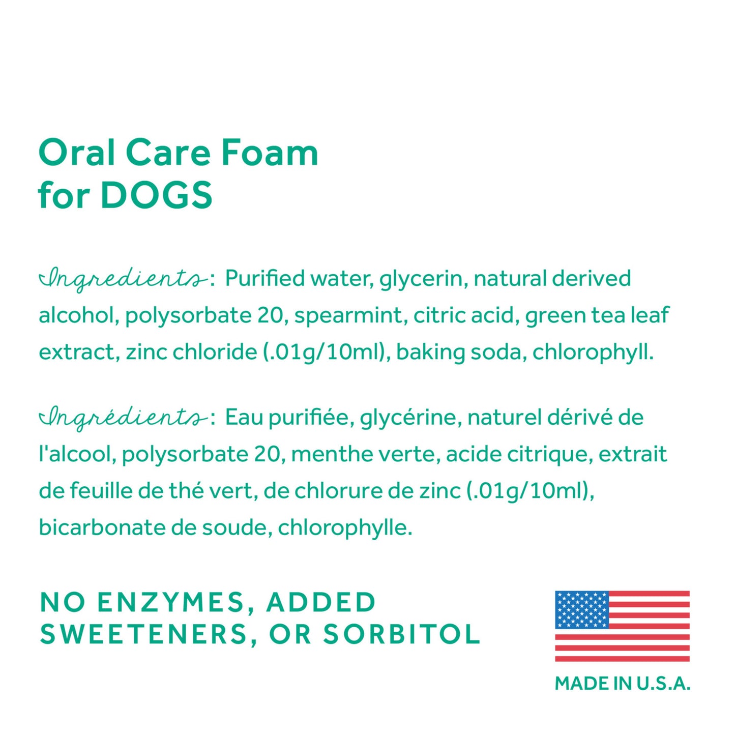 Tropiclean Fresh Breath Mint Foam