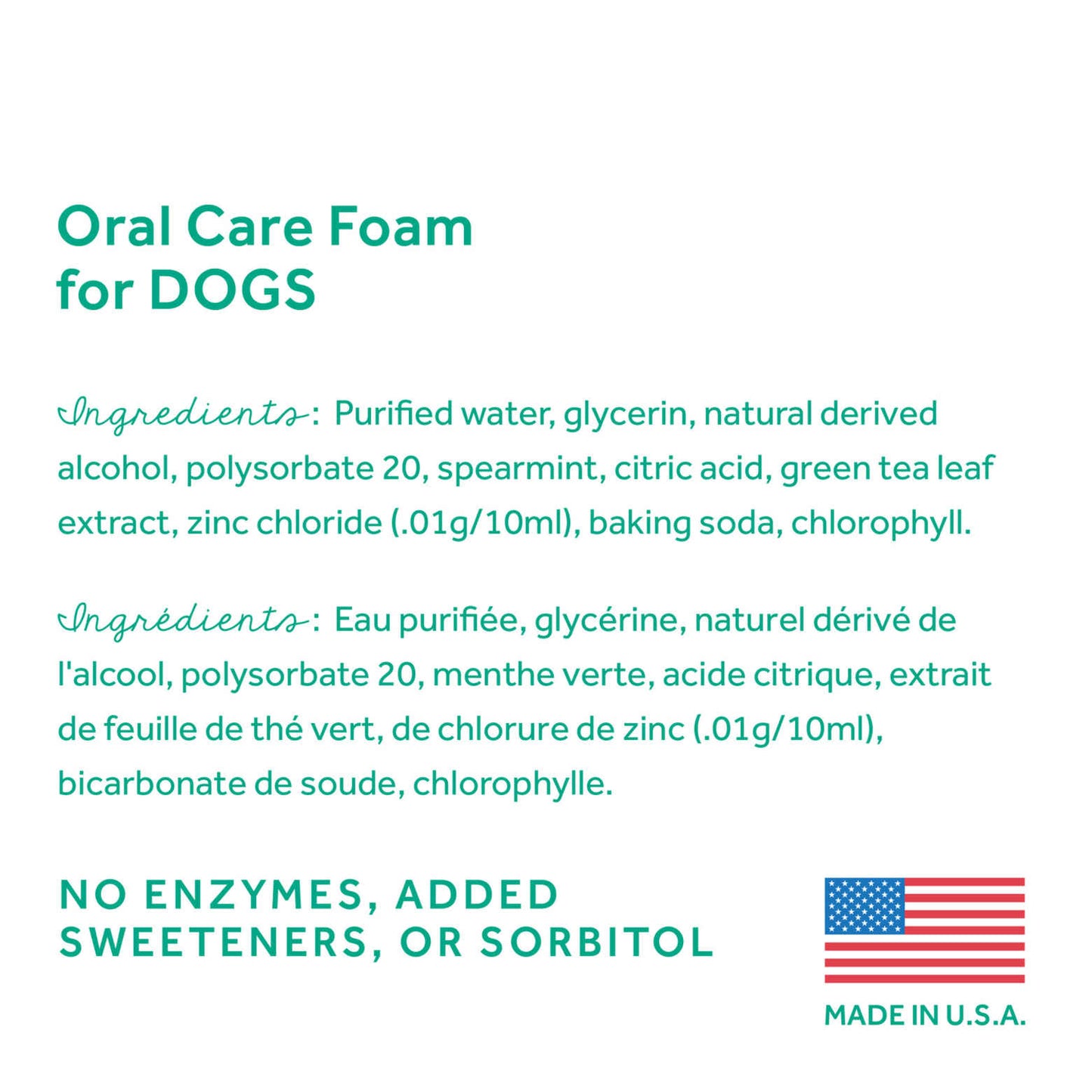 Tropiclean Fresh Breath Mint Foam