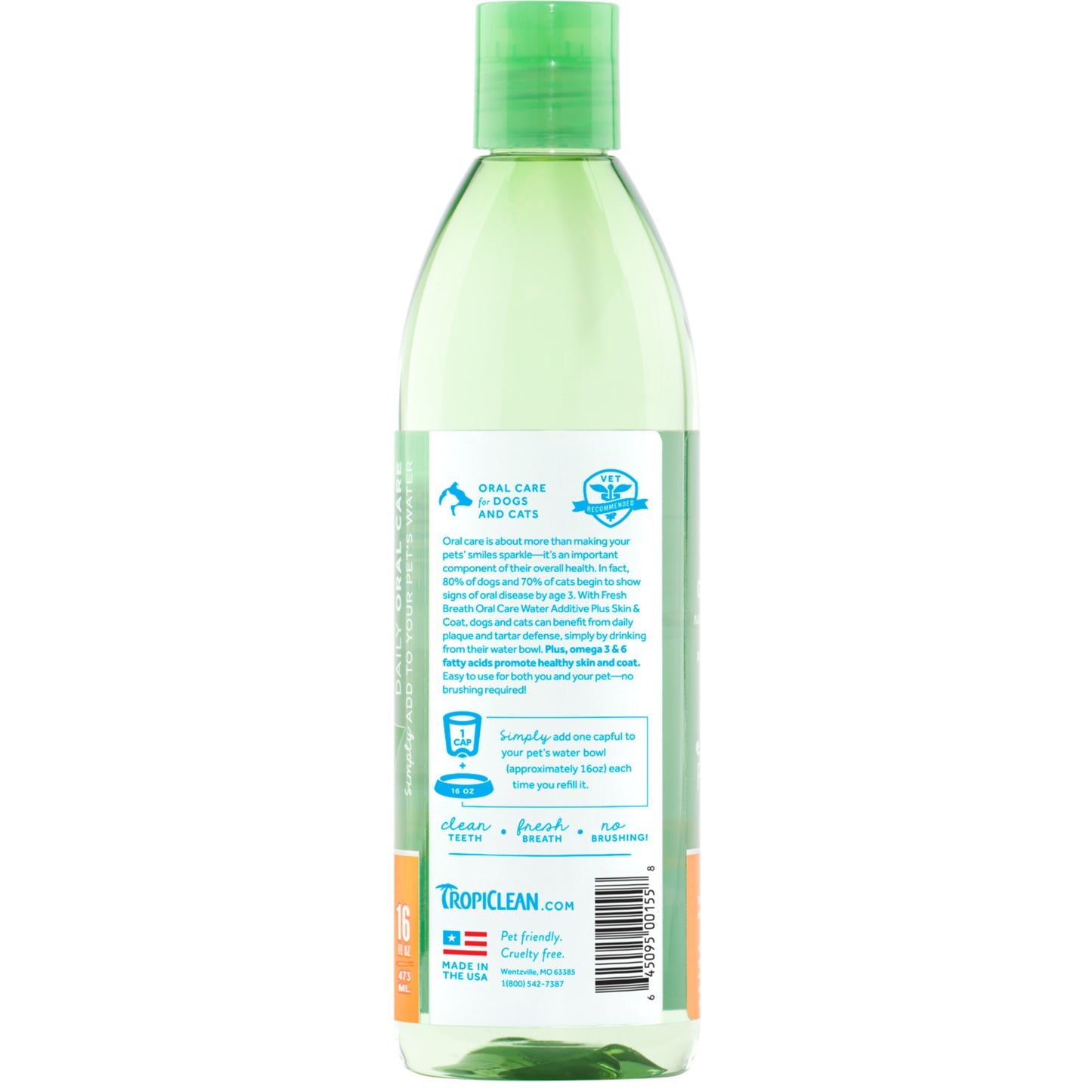 TropiClean Fresh Breath Dental Health Solution