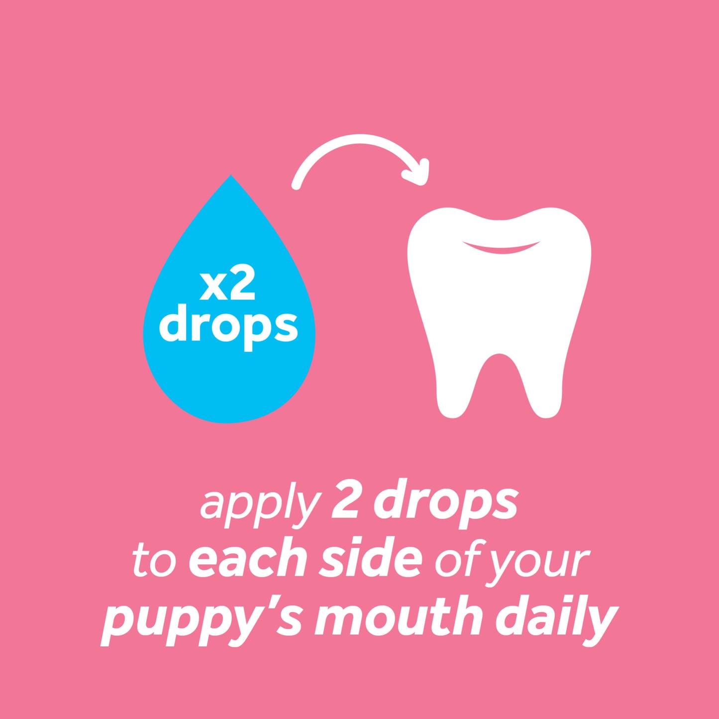 TropiClean Fresh Breath Oral Care Clean Teeth Gel for Puppies
