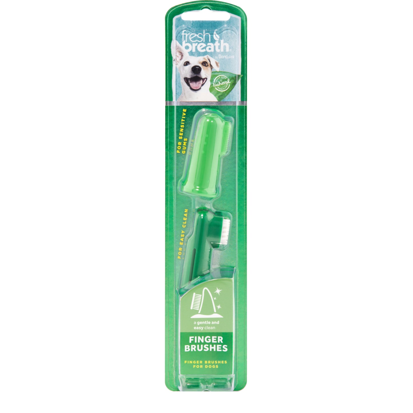 TropiClean Fresh Breath Finger Brushes 2pk