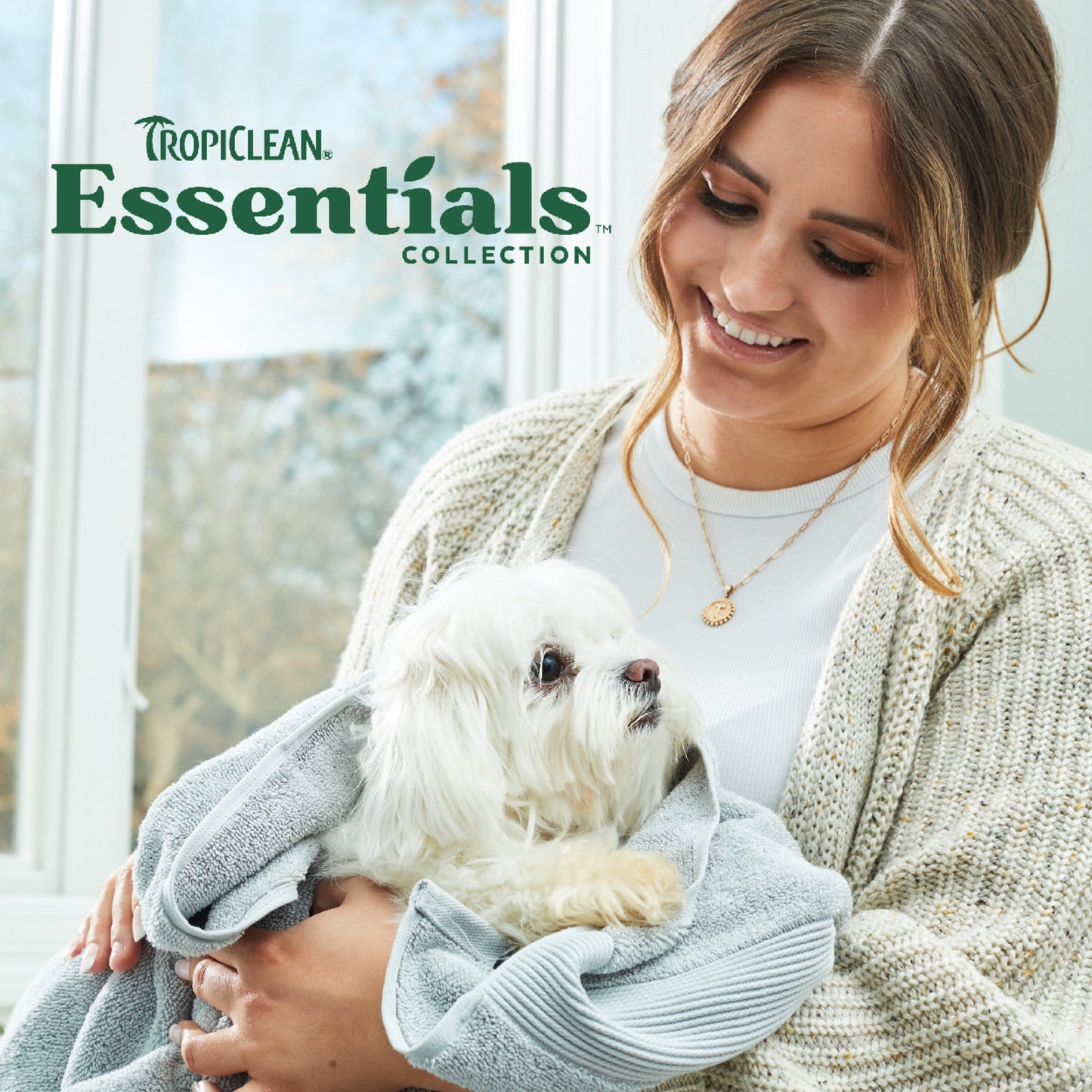 TropiClean Essentials Goat's Milk Shampoo