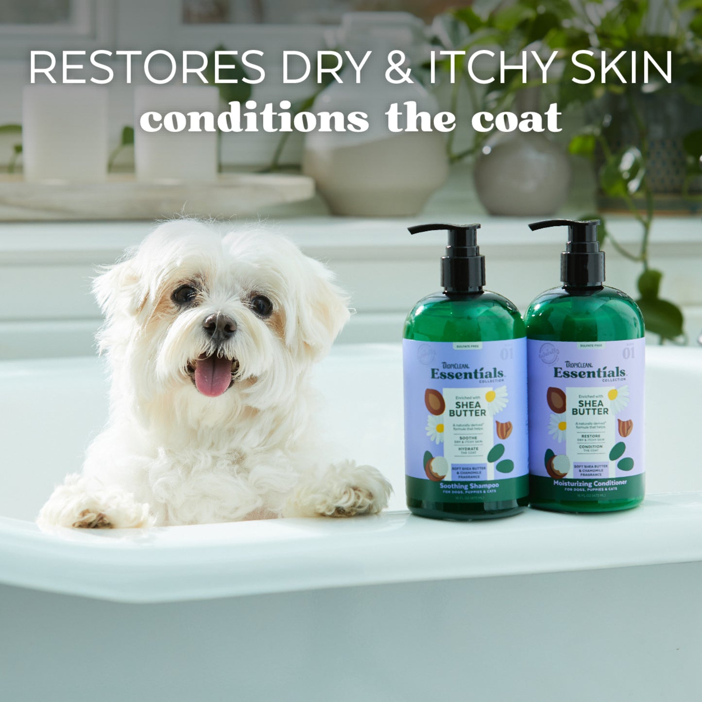 TropiClean Essentials Shea Butter Conditioner