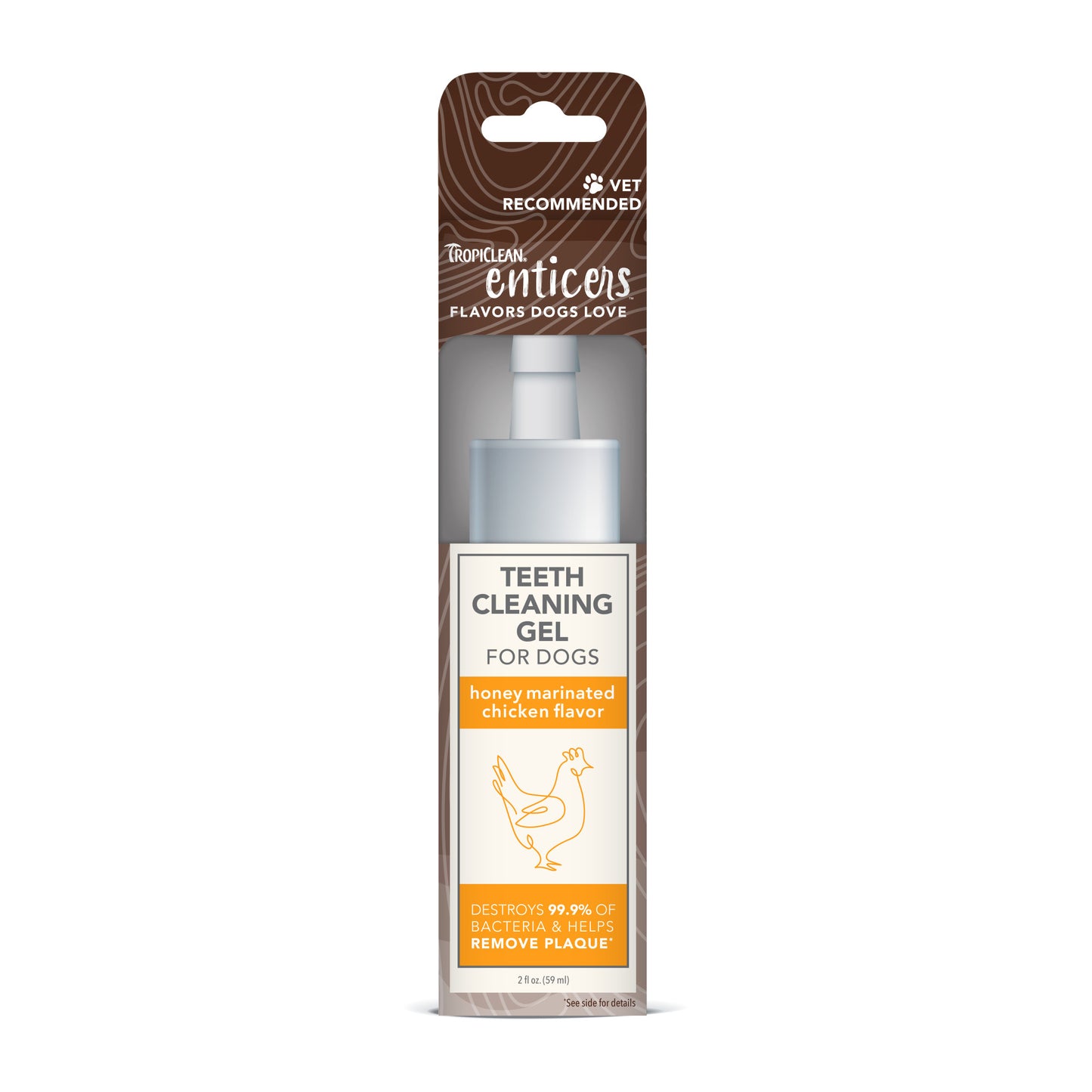 Tropiclean Enticers Teeth Cleaning Gel 59mL