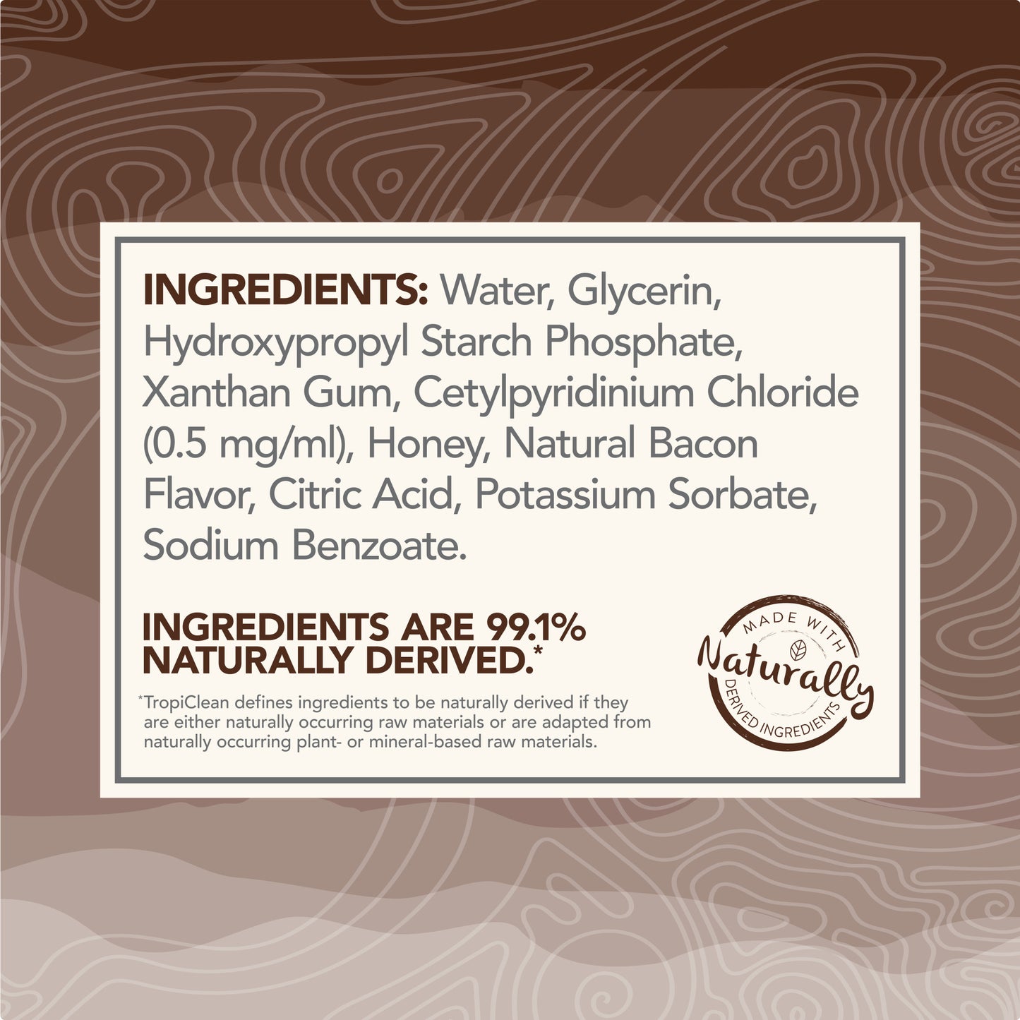 Tropiclean Enticers Teeth Cleaning Kit Hickory Smoked Bacon