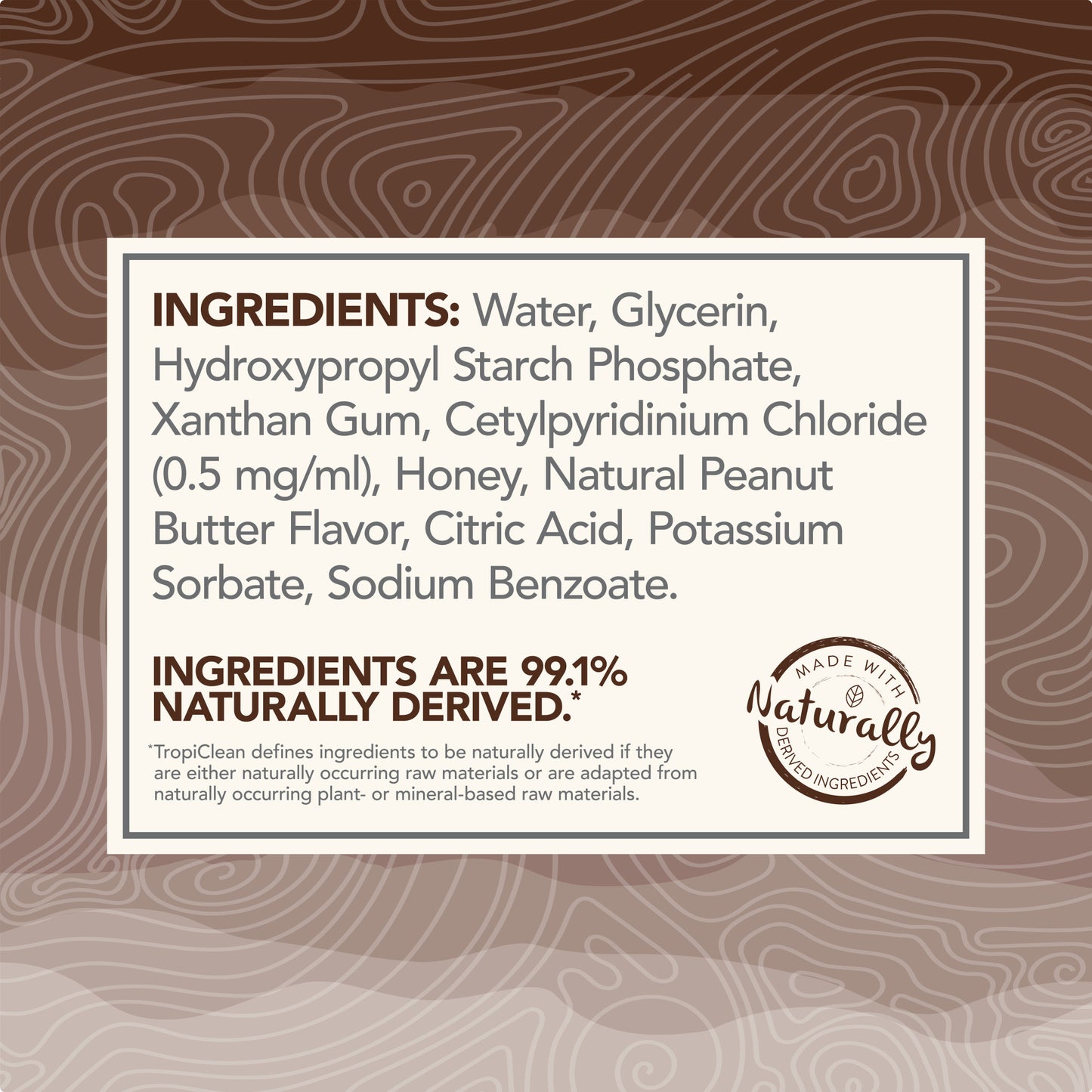 Tropiclean Enticers Teeth Cleaning Kit Peanut Butter & Honey