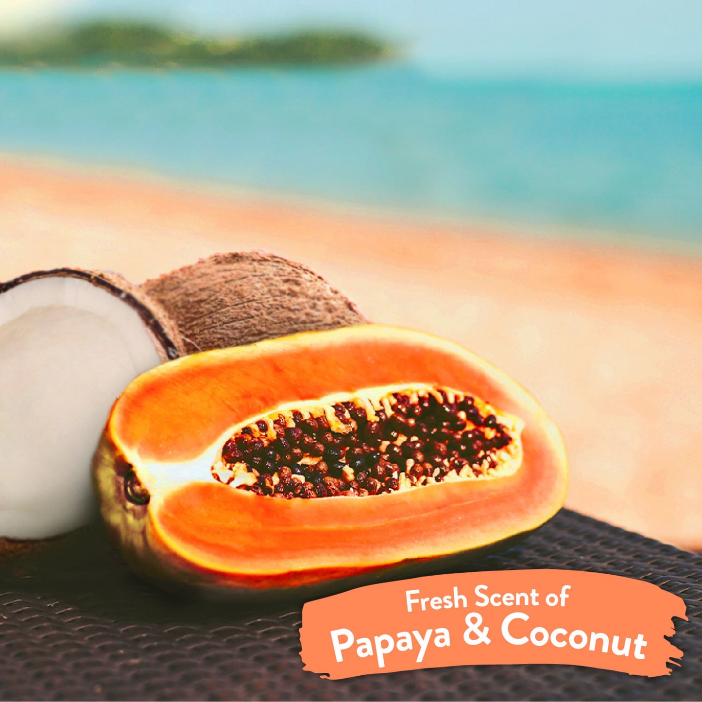 TropiClean Shampoo & Conditioner Papaya & Coconut Luxury 2-in-1