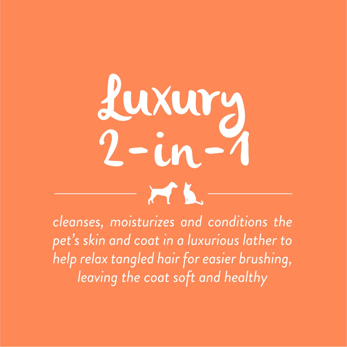 TropiClean Shampoo & Conditioner Papaya & Coconut Luxury 2-in-1