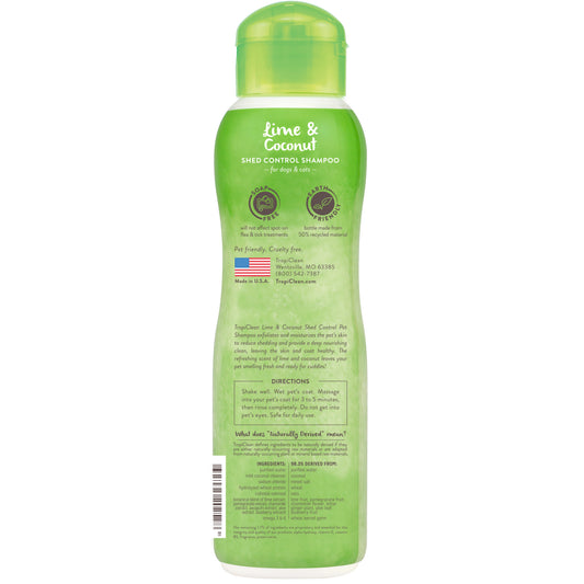 TropiClean Lime & Coconut Shed Control Shampoo