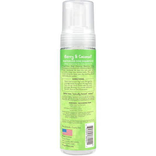 TropiClean Waterless Deep Cleansing Dog Shampoo