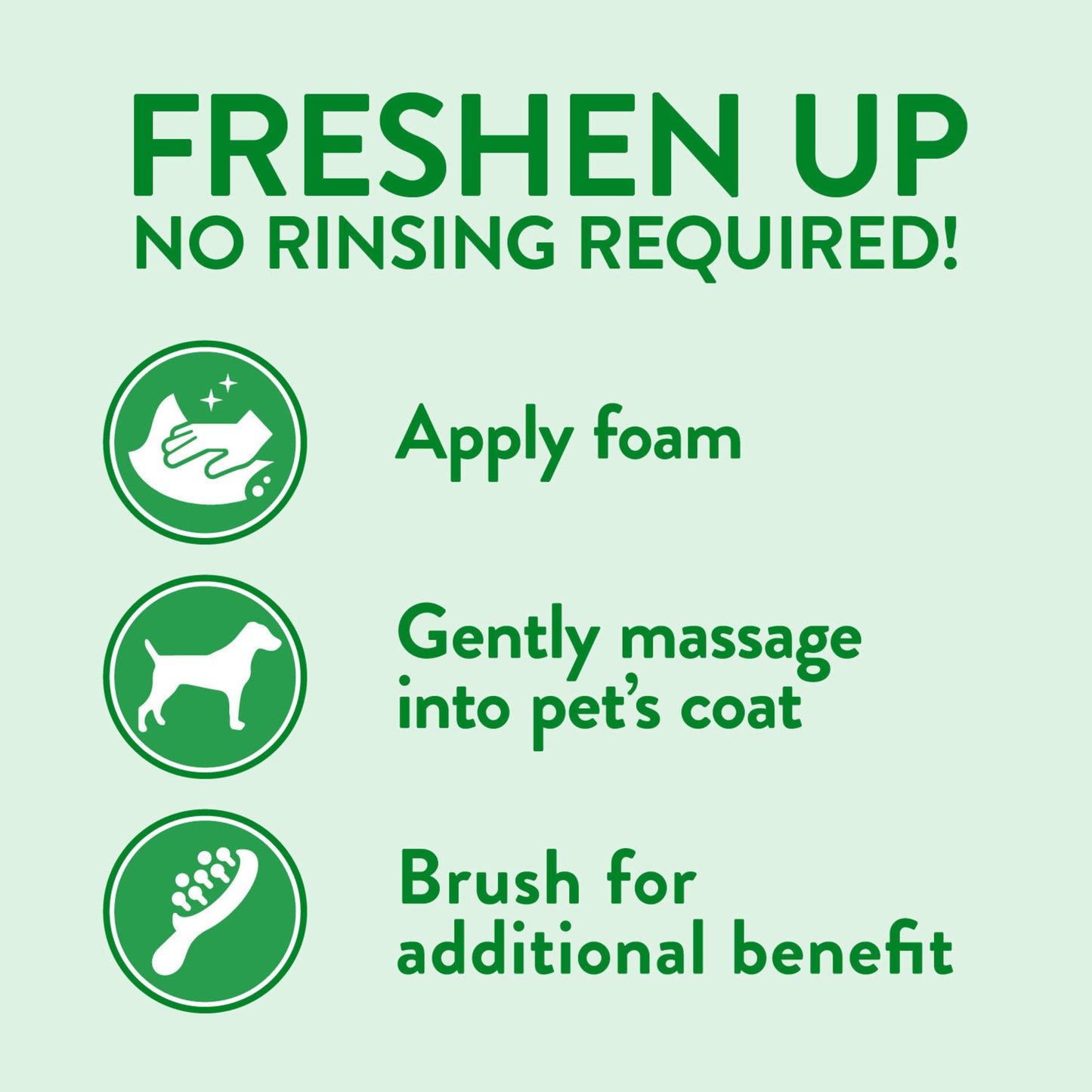 TropiClean Waterless Deep Cleansing Dog Shampoo
