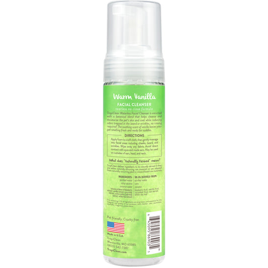 Tropiclean Waterless Facial Cleanser