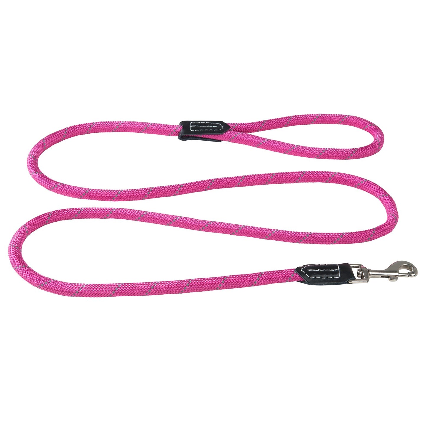 Rogz Classic Rope Lead Pink