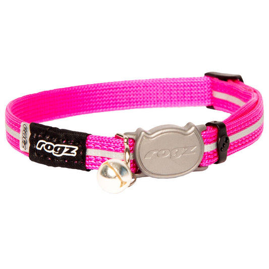 Rogz Alleycat Safety Release Collar Pink
