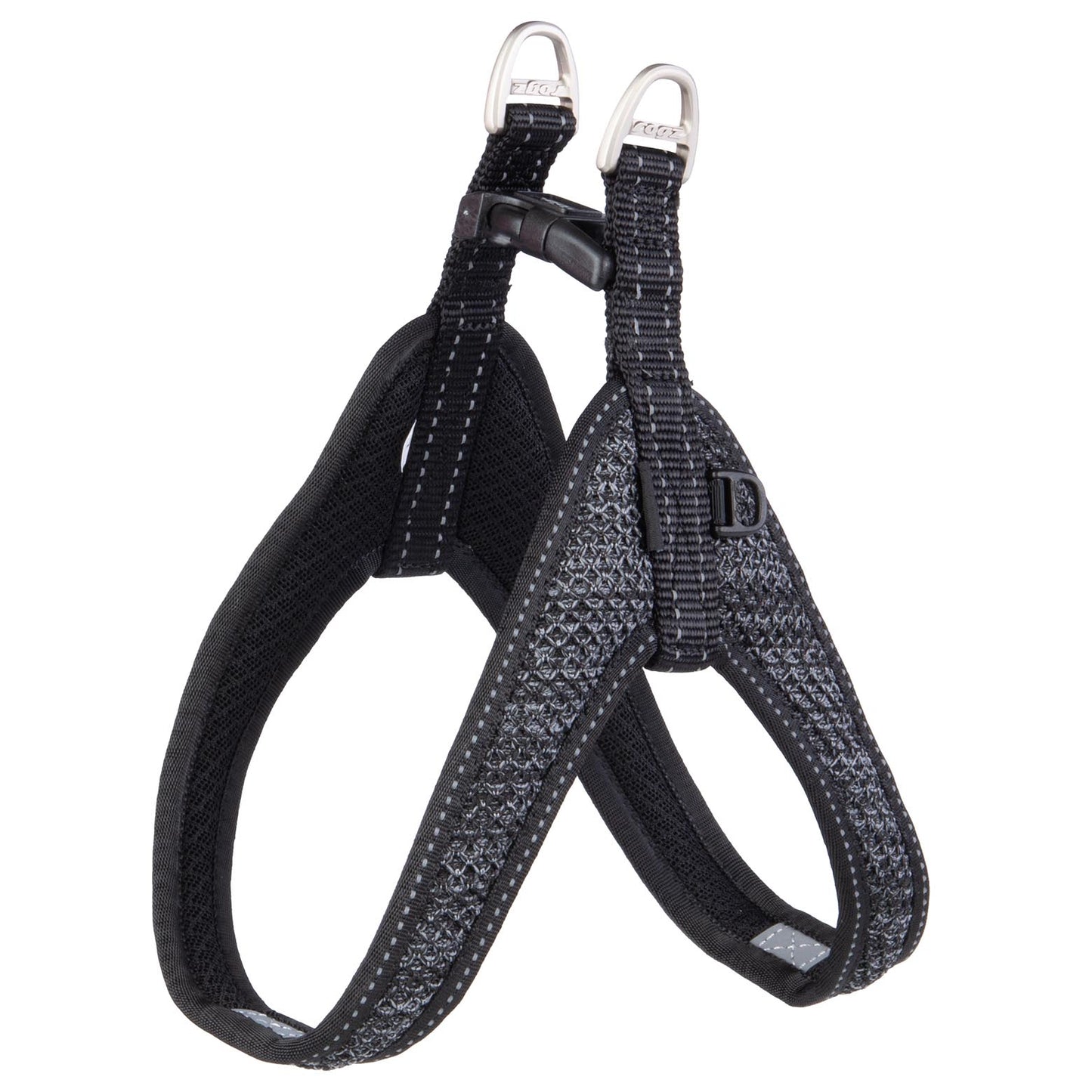 Rogz Specialty Fast Fit Harness Black