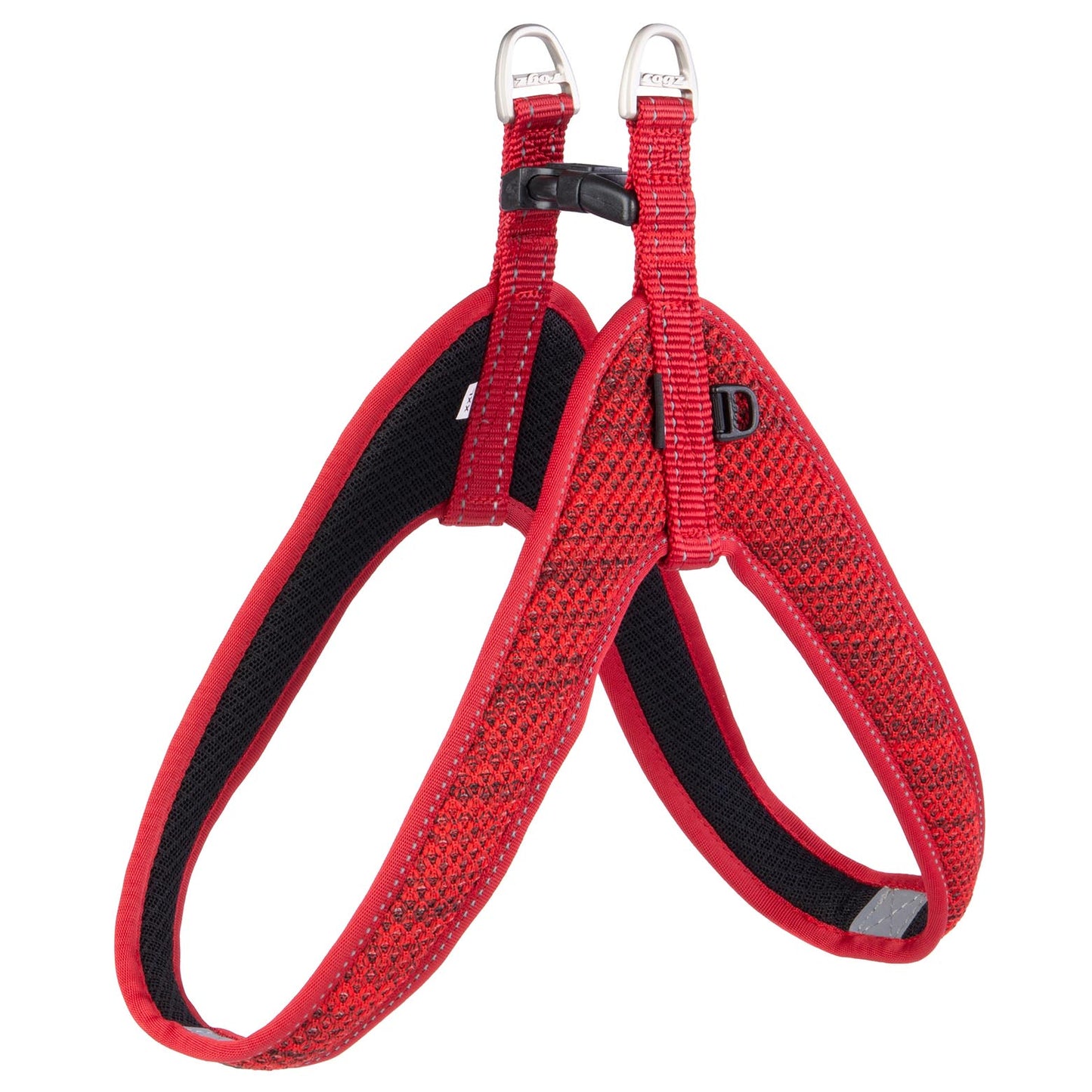 Rogz Specialty Fast Fit Harness Red