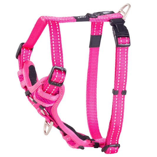 Rogz Control Harness Pink