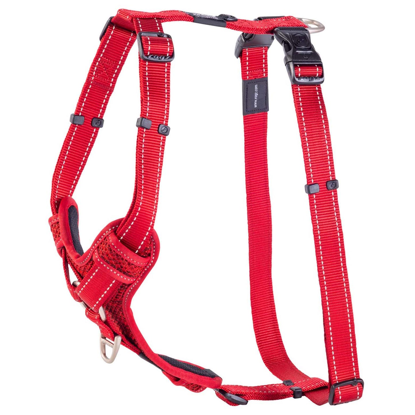 Rogz Control Harness Red