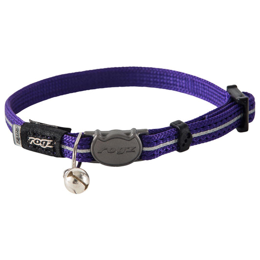 Rogz Alleycat Safety Release Collar Purple
