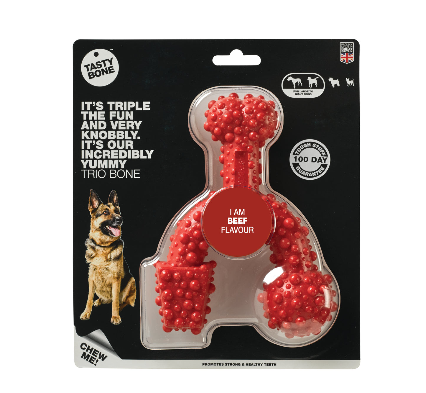 Tasty Bone Nylon Trio Beef