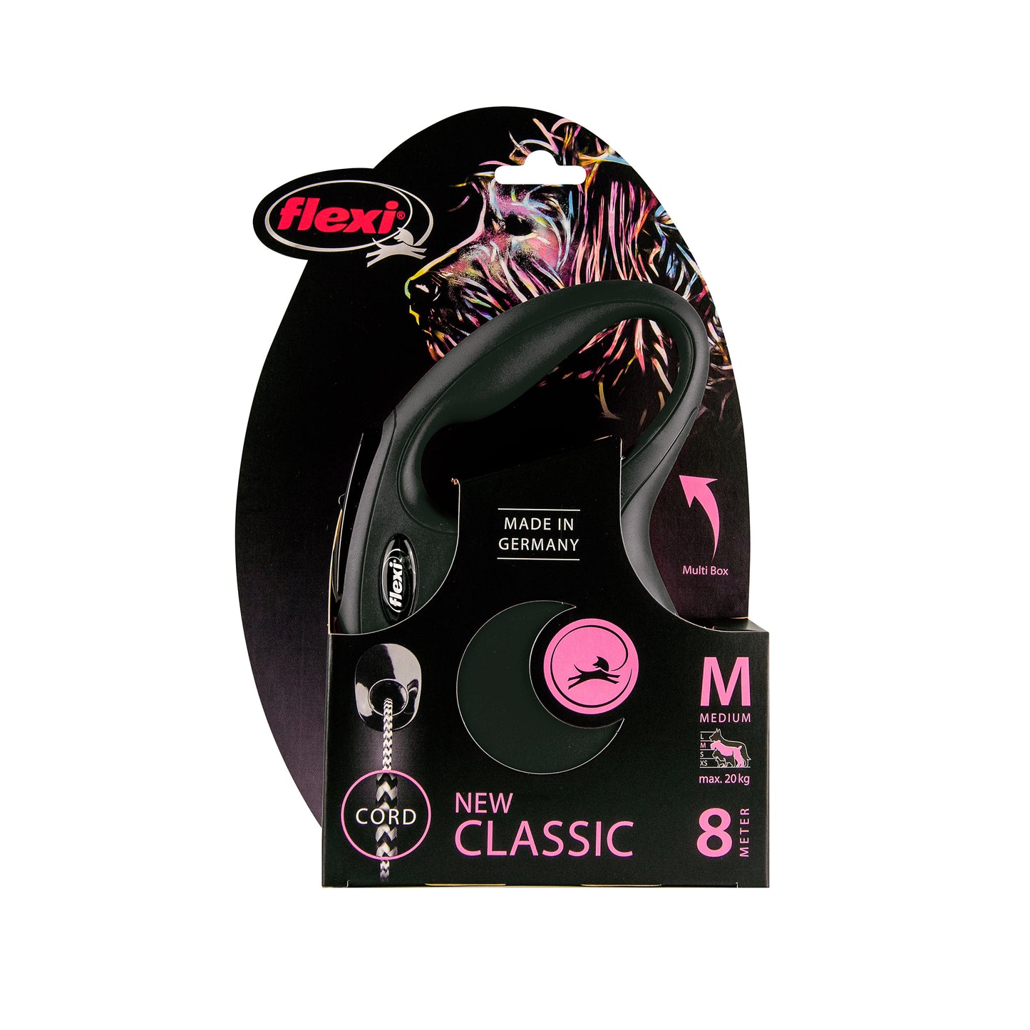 Flexi Classic Cord Black