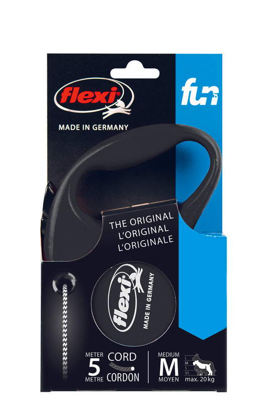 Flexi Fun Cord Black