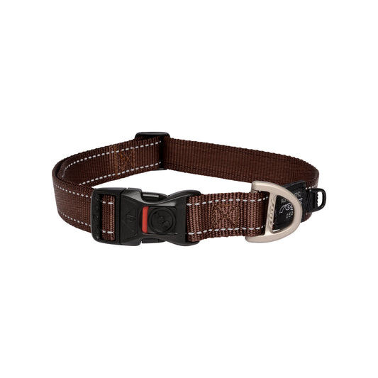 Rogz Classic Collar Brown