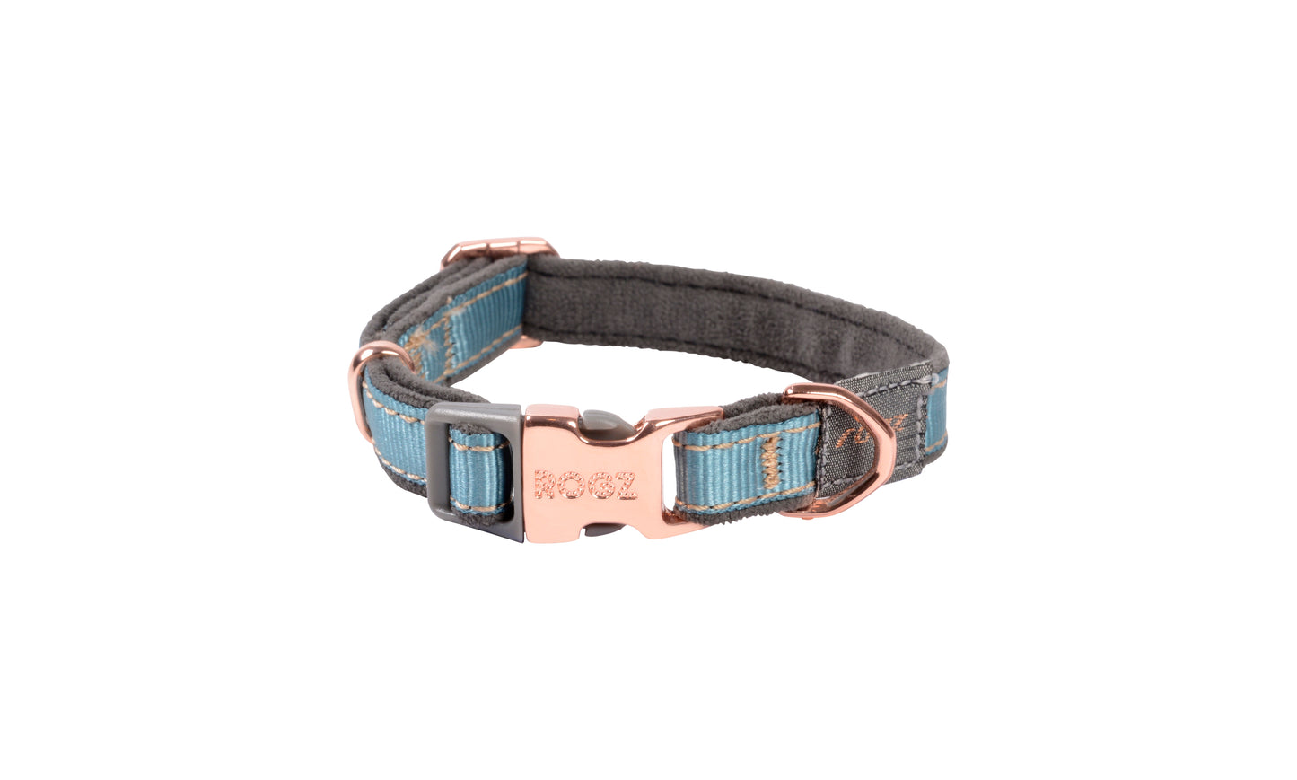 Rogz Urban Classic Collar Turquoise Moon