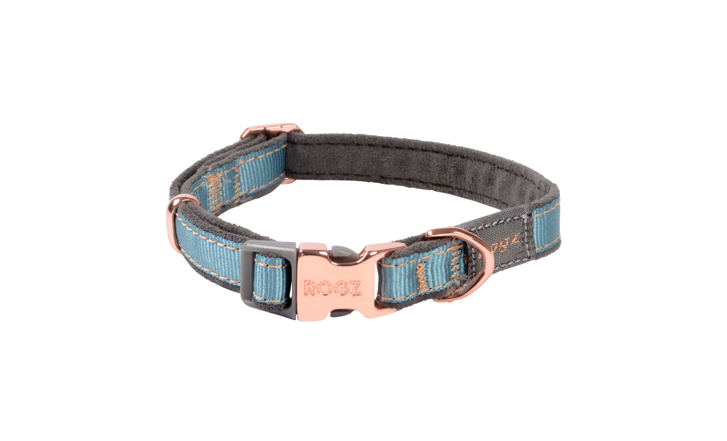 Rogz Urban Classic Collar Turquoise Moon