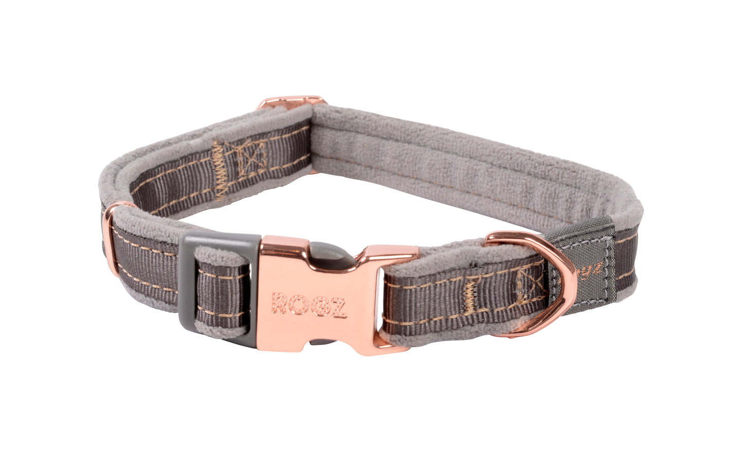 Rogz Urban Classic Collar Dove Grey