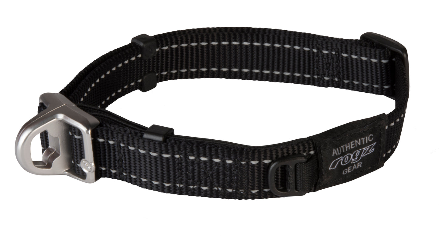 Rogz Safety Collar Black