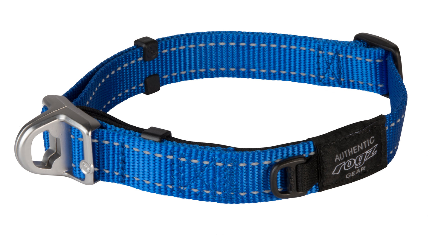 Rogz Safety Collar Blue