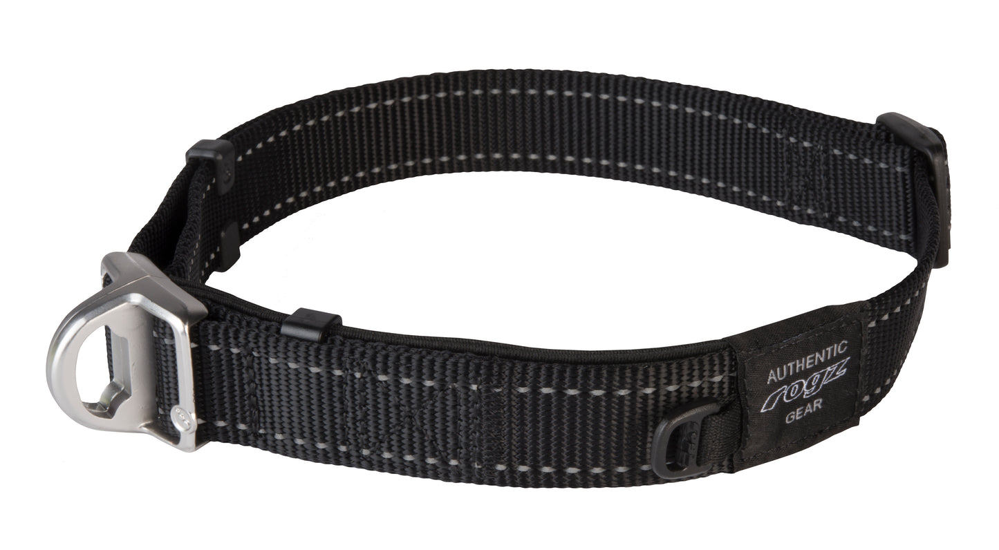 Rogz Safety Collar Black