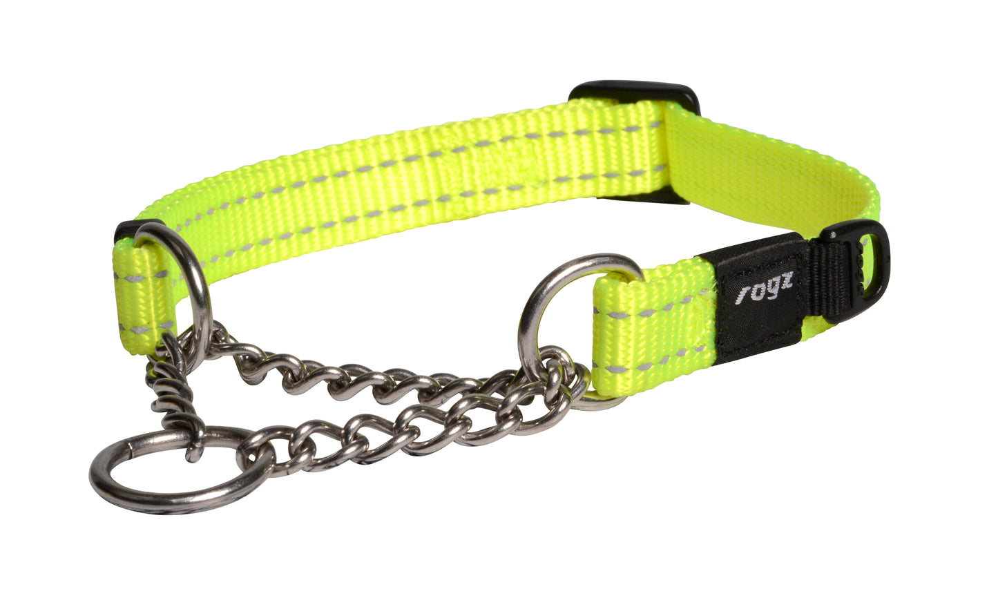 Rogz Control Obedience Collar Dayglo Yellow