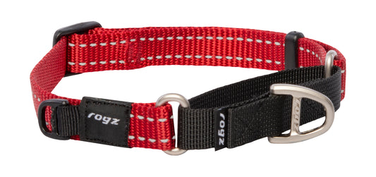 Rogz Control Collar Web Red