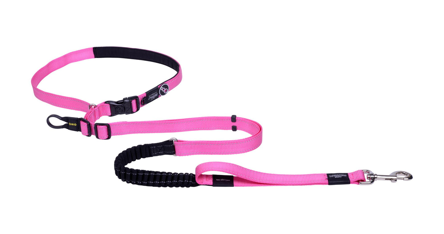 Rogz Specialty Handsfree Lead Pink