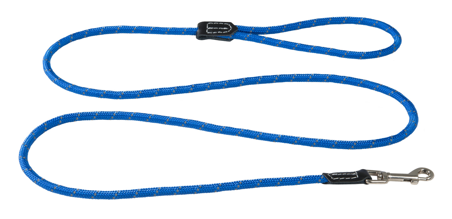 Rogz Classic Rope Lead Blue