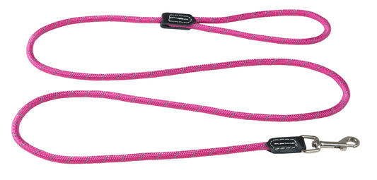 Rogz Classic Rope Lead Pink