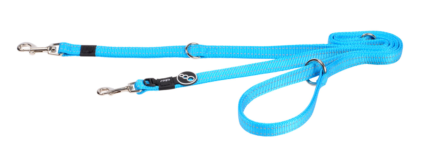 Rogz Specialty Multi-Lead Turquoise