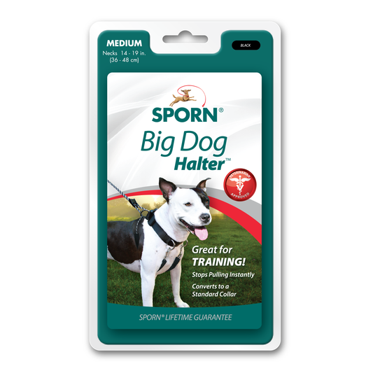 Sporn Big Dog Halter Black