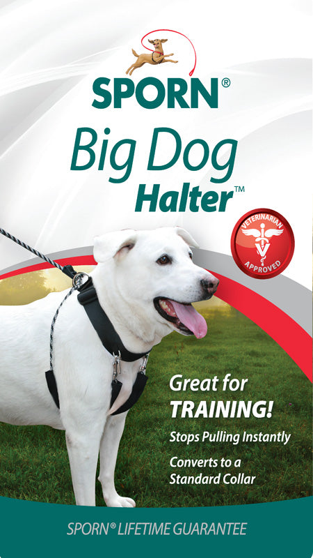 Sporn Big Dog Halter Black