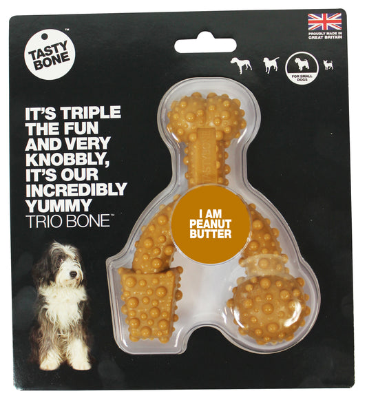 Tasty Bone Nylon Trio Peanut Butter