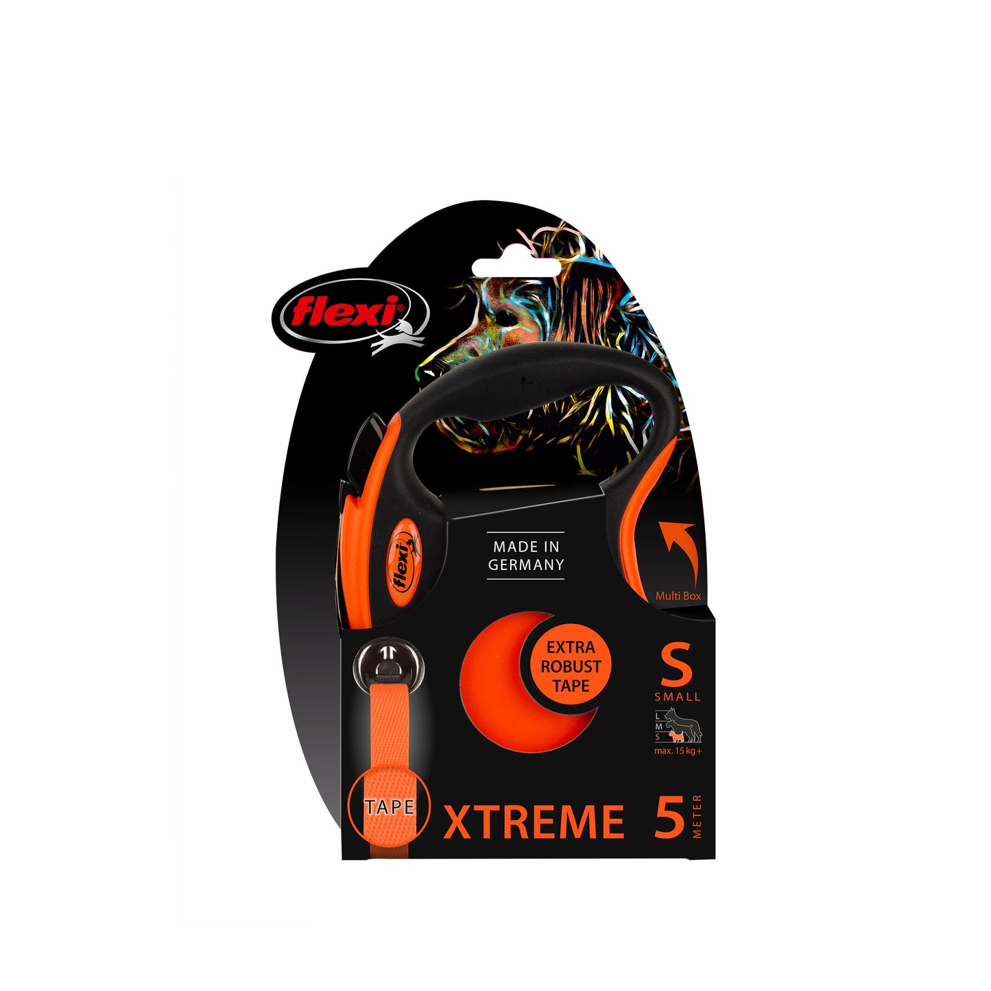 Flexi Xtreme Tape Black/Orange