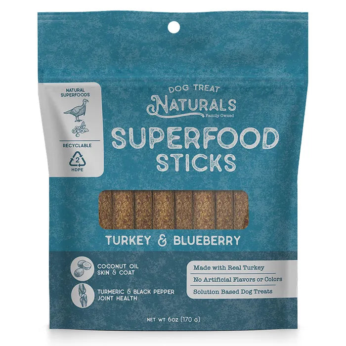 Dog Treat Naturals Superfood Sticks
