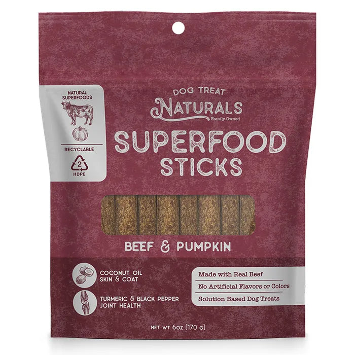 Dog Treat Naturals Superfood Sticks