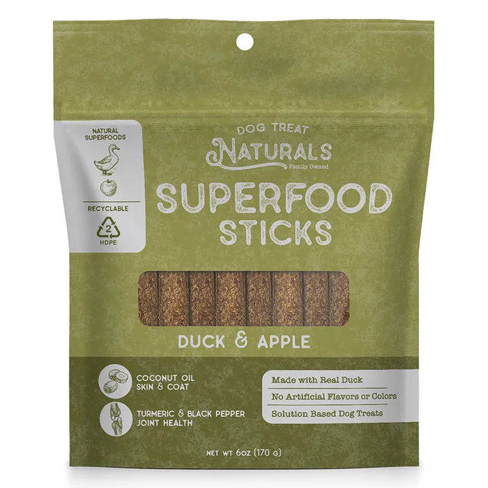 Dog Treat Naturals Superfood Sticks