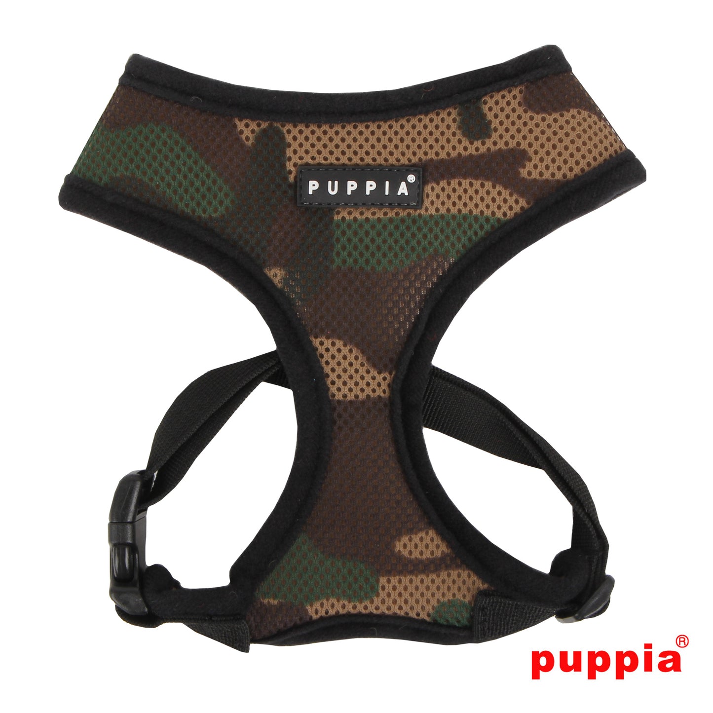 Puppia Soft Harness Camo